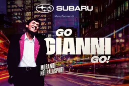 Subaru è l'auto ufficiale del tour di Gianni Morandi 2023