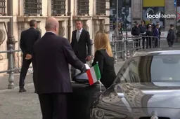 Giorgia Meloni sceglie Alfa Romeo Giulia per arrivare a Palazzo Chigi