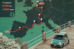 Abarth organizza il Giro d'Europa con la 695 70° Anniversario