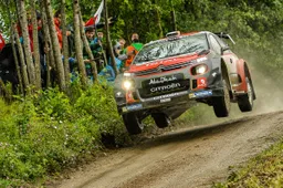 Le Citroen C3 WRC pronte per i salti finlandesi