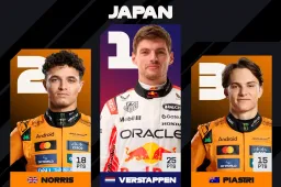 Top e Flop F1 GP Giappone: “Verstappen Imperatore del Giappone”