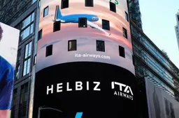Nuova partnership tra Helbiz e ITA Airways: l'annuncio a Time Square