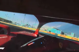 In abitacolo con Charles Leclerc ad Abu Dhabi: la telecamera è installata nel casco [VIDEO]