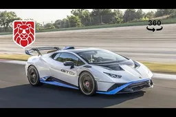 Un giro a Vallelunga con la Lamborghini Huracan STO: perchè no? [VIDEO]