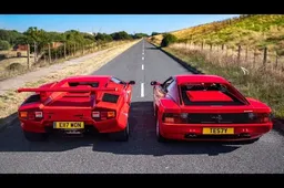 Supercar anni '80: due tra le migliori si sfidano [VIDEO]