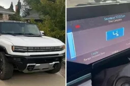 Compra un Hummer elettrico e impiega 4 giorni per ricaricare