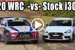 Hyundai i20 WRC VS i30 N: il divario tra una WRC e una hot hatch [VIDEO]