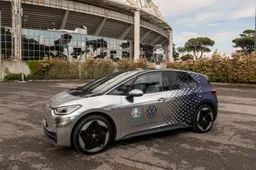 Uefa Euro 2020 parte da Roma con l’elettrica Volkswagen ID.3