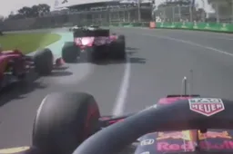 Leclerc e Vettel quasi al contatto al via del Gran Premio d'Australia