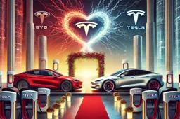 BYD e Tesla: matrimonio contro il termico