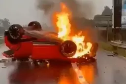 Tragica fine per una Lamborghini Urus distrutta dalle fiamme [VIDEO]