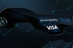 Visa stringe un accordo con Mercedes: a breve pagamenti virtuali dall’abitacolo