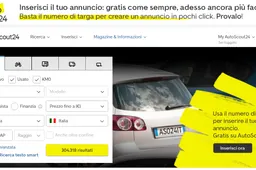 AutoScout24: al via gli annunci con il solo numero di targa. Come funziona