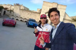 Intervista ad Antonio Giovinazzi: qualche domanda a bordo dell'Alfa Romeo 1900 Sport Spider [VIDEO]