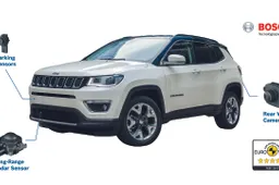 5 stelle Euro NCAP per Jeep Compass grazie alle tecnologie Bosch