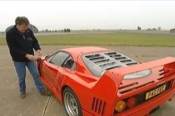 Jeremy Clarkson e la F40: fu Amore a prima vista [VIDEO]