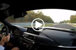 Kubica guida una BMW M4 al Nordschleife con la massima facilità [VIDEO]