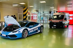 Lamborghini Huracan Polizia di nuovo protagonista: ha salvato due vite