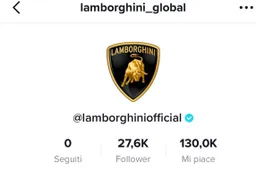 Lamborghini sbarca su TikTok: la diffusione sui social è un successo