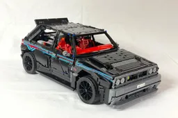 Ecco il kit, da circa 4.000 pezzi, per costruire la Lancia Delta Futurista
