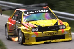 Una Lancia Delta Integrale EVO con 600 CV sfreccia nelle gare in salita [VIDEO]