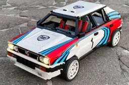 Lancia Delta HF Integrale: questo esemplare in Lego è unico al mondo