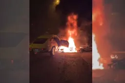 Scontri in Francia, bruciata una preziosa Lancia Zagato [VIDEO]