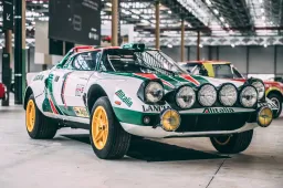 Le splendide Lancia Stratos e Delta protagoniste alla mostra “Rally Legends - From Dust to Glory”