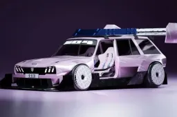 La Lancia Delta S4 secondo Peugeot: è la restomod della 504 Break