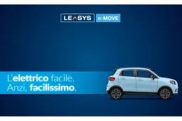 Leasys e-MOVE, il noleggio a lungo termine che parte da 229 euro mese