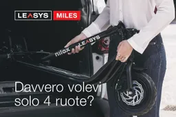 Leasys Miles: noleggio a lungo termine dei monopattini di Nilox