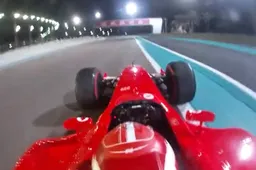 VIDEO Leclerc F2003: il monegasco fa urlare il V10 ad Abu Dhabi