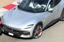 Leclerc tampona con la sua Ferrari Purosangue, il video