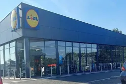 Si esercita con l'auto nel parcheggio del supermercato, ma perde il controllo e sfonda la vetrina