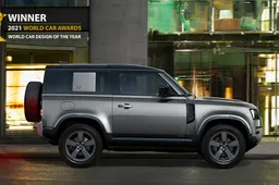 Land Rover Defender eletta World Car Design of the Year 2021