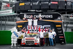 Mads Ostberg e la Citroen C3 R5 campioni del mondo WRC2