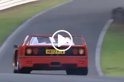 Martin Brundle alla guida della Ferrari F40: il video del 2003 è pura emozione [VIDEO]