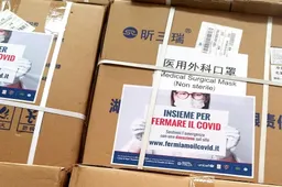 Insieme per fermare il Covid: sono arrivate le prime 500.000 mascherine