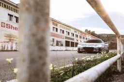 La Maserati MC20 prototipo sulle strade della Targa Florio