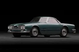 La rarissima Maserati 5000 GT al Salone dell'automobile di Torino