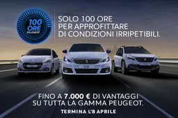 Al via l’ offerta Peugeot per celebrare i risultati sul mercato italiano