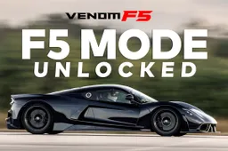 Hennessey Venom F5: in modalità F5, Full Power, fa paura [VIDEO]