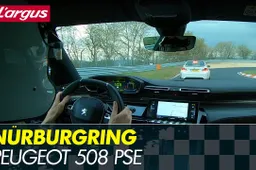 Una Peugeot 508 PSE tiene testa a una BMW M2 al Nurburgring [VIDEO]