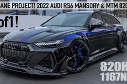 Questa è l’Audi RS6 più cattiva di sempre: Mansory garantisce per tutti [VIDEO]