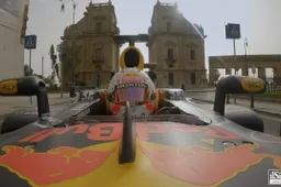 Cosa ci faceva una Red Bull di F1 nel centro di Palermo? [VIDEO]
