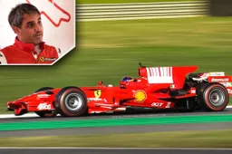Montoya sulla Ferrari F2008: al Mugello tra nostalgia e V8 che urla [VIDEO]