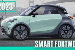 Render smart EQ fortwo 2023: influenze dal nuovo SUV per il design?