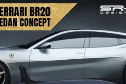 E se la Ferrari BR20 fosse stata una Super station wagon? [VIDEO]