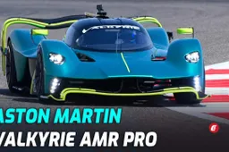 La nuova Aston Martin Valkyrie AMR Pro si scatena in Bahrain con l’urlo del V12