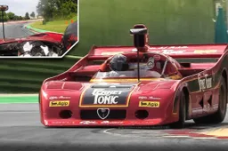 Alfa Romeo 33 SC 12 Turbo: onboard nostalgico sul circuito di Imola [VIDEO]